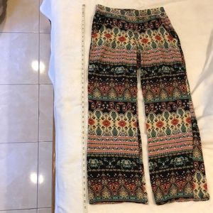 Boho pattern pants